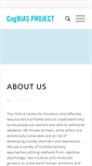 Mobile Screenshot of cogbias-project.com